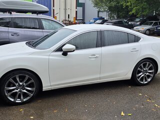 2015 Mazda 6 III (GJ) Рестайлинг, белый, 1600000 рублей, вид 5