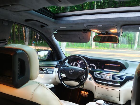 2012 Mercedes-Benz S-Класс 500 V (W221) Рестайлинг, чёрный, 2100000 рублей - вид 20