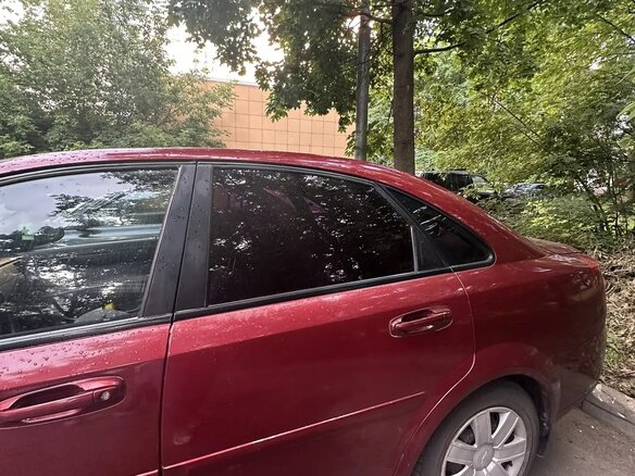 2007 Chevrolet Lacetti I, красный, 400000 рублей - вид 4
