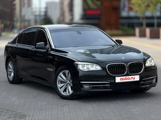 2012 BMW 7 серии Long 750Li xDrive V (F01/F02/F04) Рестайлинг, чёрный, 1690000 рублей, вид 1