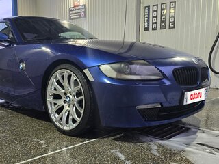 2007 BMW Z4 I (E85/E86) Рестайлинг, синий, 1500000 рублей, вид 3