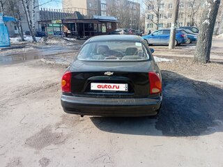 2007 Chevrolet Lanos I, чёрный, 95000 рублей, вид 4