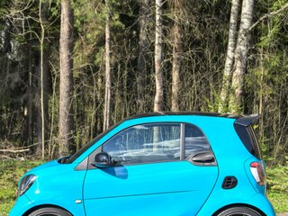2016 Smart Fortwo III, синий, 1100000 рублей, вид 2