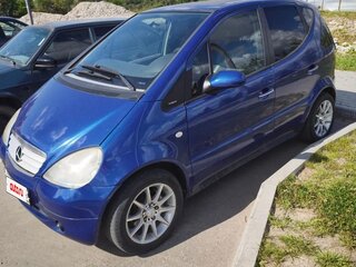 2000 Mercedes-Benz A-Класс 140 I (W168), синий, 300000 рублей, вид 5