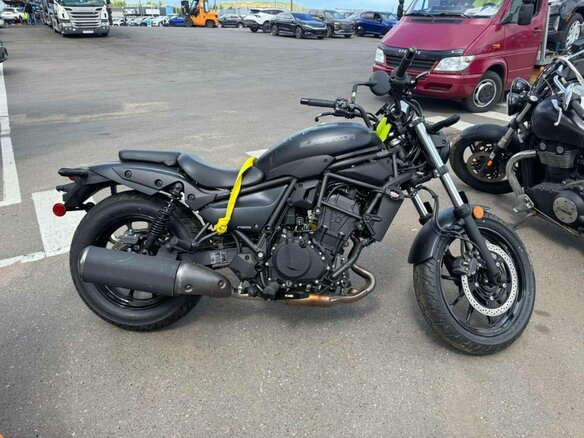 2025 Kawasaki Eliminator 500, чёрный