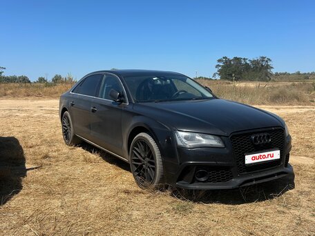 2012 Audi A8 III (D4), чёрный, 2100000 рублей, вид 4