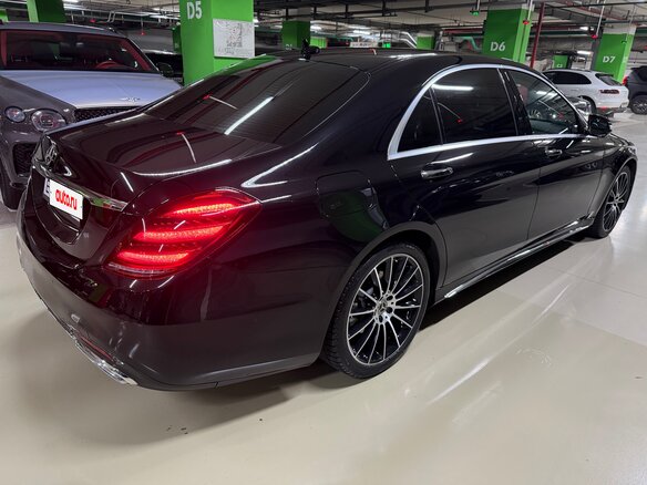 2018 Mercedes-Benz S-Класс 350 d Long VI (W222, C217) Рестайлинг, чёрный, 3900000 рублей - вид 13