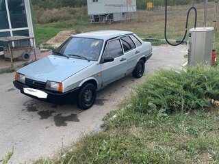 2002 Lada (ВАЗ) 21099, серебристый, 105000 рублей, вид 1