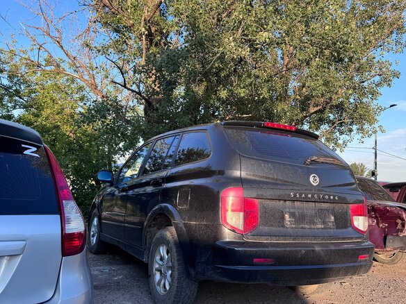 2007 SsangYong Kyron I, чёрный - вид 9