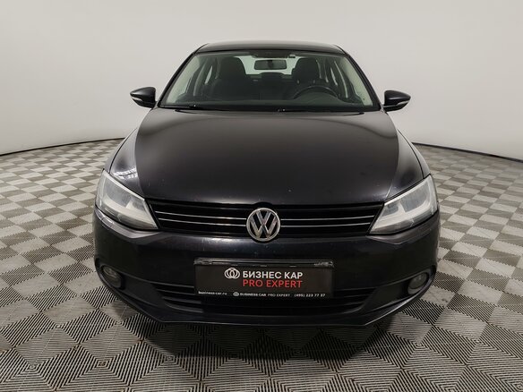 2012 Volkswagen Jetta VI, чёрный, 820000 рублей - вид 1