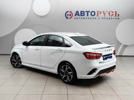 2019 Lada (ВАЗ) Vesta Sport I, белый, 1061000 рублей, вид 2