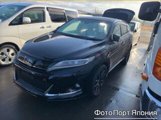2017 Toyota Harrier III (XU60) Рестайлинг, чёрный, 3480000 рублей, вид 3