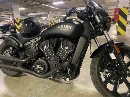 2023 Indian Scout, чёрный, 1400000 рублей, вид 1
