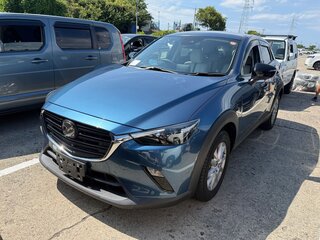 2021 Mazda CX-3 I Рестайлинг, голубой, 1100777 рублей, вид 2