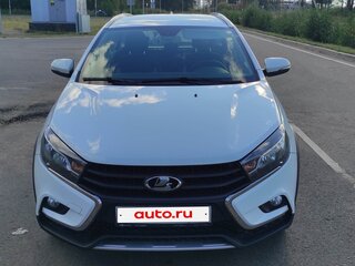 2020 Lada (ВАЗ) Vesta SW Cross I, белый, 1100000 рублей, вид 2