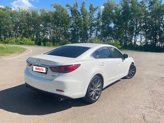 2017 Mazda 6 III (GJ) Рестайлинг, белый, 1200000 рублей, вид 5