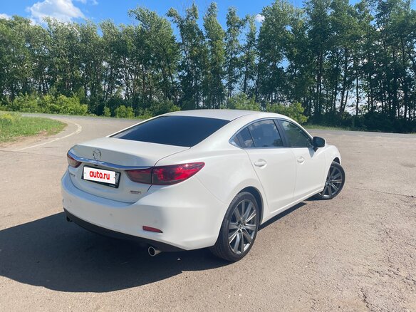 2017 Mazda 6 III (GJ) Рестайлинг, белый - вид 4