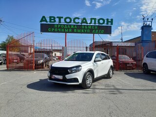 2018 Lada (ВАЗ) Vesta SW Cross I, белый, 928000 рублей, вид 4