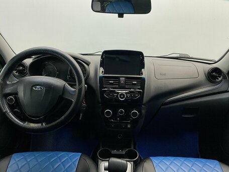 2019 Lada (ВАЗ) Granta I Рестайлинг, синий, 710000 рублей, вид 5