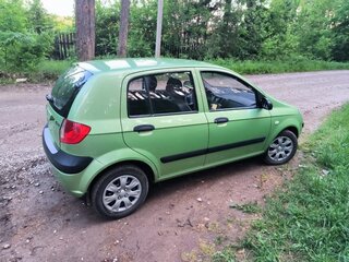 2009 Hyundai Getz I Рестайлинг, зелёный, 400000 рублей, вид 2