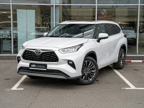 2026 Toyota Highlander IV (XU70), белый, 5900000 рублей