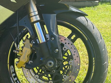 2004 Suzuki GSX-R 750, жёлтый, 550000 рублей, вид 4