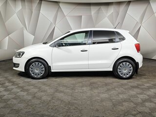 2010 Volkswagen Polo V, белый, 579000 рублей, вид 5