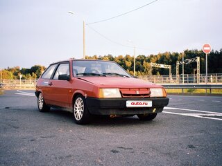1990 Lada (ВАЗ) 2108, пурпурный, 230000 рублей, вид 2