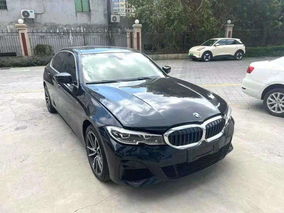 2022 BMW 3 серии Long 320Li VII (G2x) Рестайлинг, чёрный, 3250000 рублей - вид 2