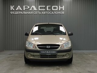 2008 Hyundai Getz I Рестайлинг, бежевый, 345000 рублей, вид 3
