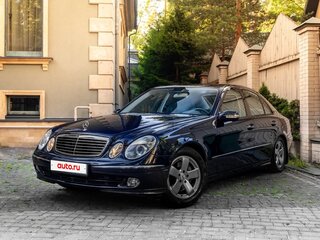 2002 Mercedes-Benz E-Класс 320 III (W211, S211), синий, 3000000 рублей, вид 4