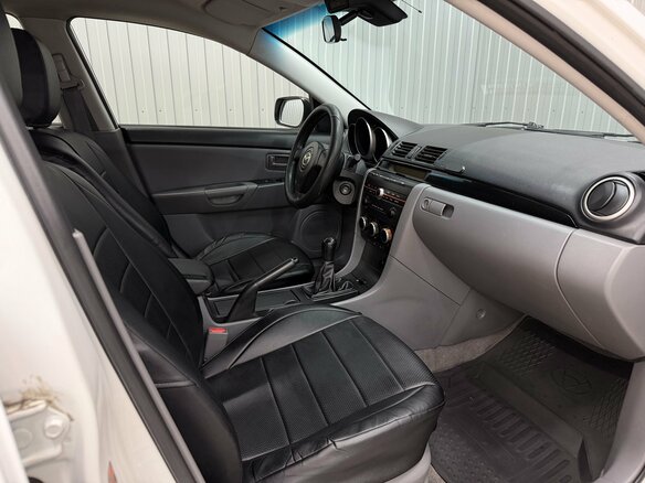 2008 Mazda 3 I (BK) Рестайлинг, белый - вид 8