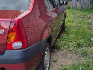 2009 Renault Logan I, красный, 540000 рублей, вид 3