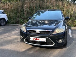 2009 Ford Focus II Рестайлинг, чёрный, 535000 рублей, вид 2