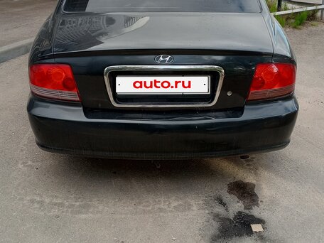 2005 Hyundai Sonata IV (EF) Рестайлинг, чёрный, 250000 рублей, вид 3