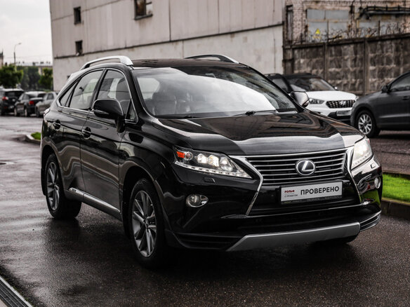 2014 Lexus RX 450h III Рестайлинг, чёрный, 2184761 рублей - вид 4