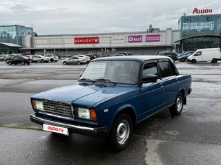 2009 Lada (ВАЗ) 2107, синий, 125000 рублей, вид 1