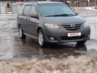 2004 Mazda MPV II (LW) Рестайлинг, серебристый, 500000 рублей, вид 3
