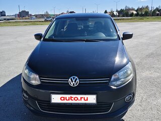 2013 Volkswagen Polo V, чёрный, 764000 рублей, вид 1