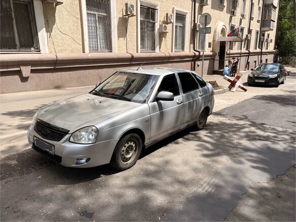2012 Lada (ВАЗ) Priora I, серебристый, 296000 рублей