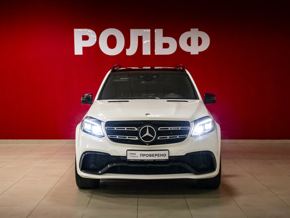2017 Mercedes-Benz GLS AMG 63 AMG I (X166), белый, 5200000 рублей - вид 1