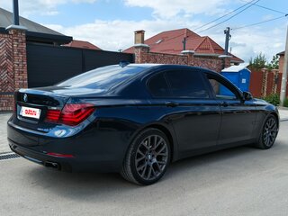 2012 BMW 7 серии Long 750Li xDrive V (F01/F02/F04) Рестайлинг, синий, 1800000 рублей, вид 2