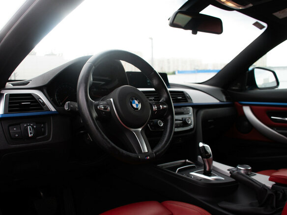 2018 BMW 4 серии 420d xDrive F32/F33/F36 Рестайлинг, синий - вид 9