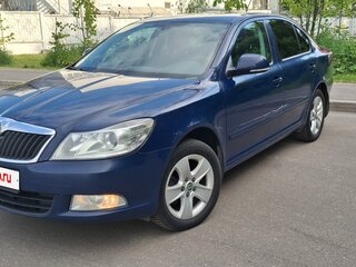 2013 Skoda Octavia II (A5) Рестайлинг, синий, 950000 рублей, вид 2