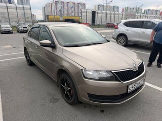 2019 Skoda Rapid I Рестайлинг, бежевый, 1190000 рублей, вид 2