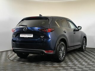 2017 Mazda CX-5 I Рестайлинг, синий, 2275000 рублей, вид 4