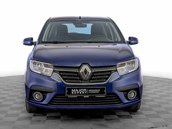2018 Renault Sandero II Рестайлинг, синий - вид 1