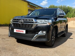 2016 Toyota Land Cruiser 200 Series Рестайлинг 2, чёрный, 4200000 рублей, вид 2