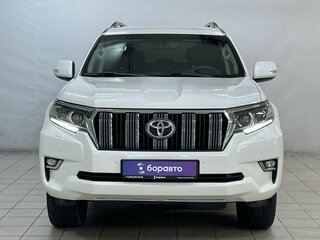 2019 Toyota Land Cruiser Prado 150 Series Рестайлинг 2, белый, 4599000 рублей, вид 3