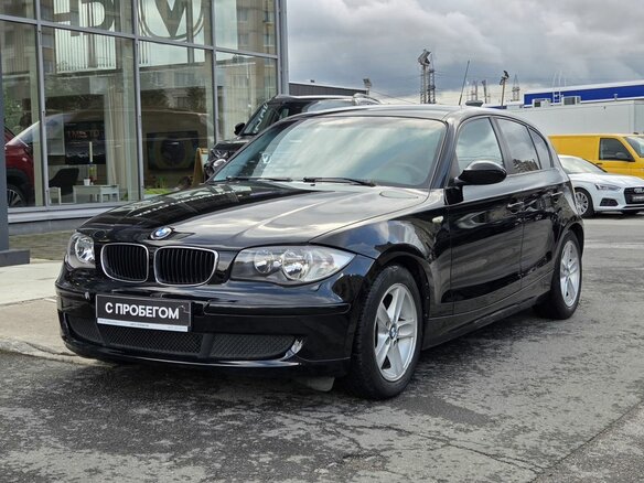 2009 BMW 1 серии 116i I (E81/E82/E87/E88) Рестайлинг, чёрный - вид 8